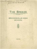 1935 Brooksville High School Yearbook from Brooksville, Maine cover image