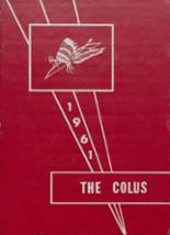 Colusa High School 1961 yearbook cover photo