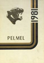 Pell City High School 1981 yearbook cover photo