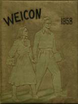 1958 Conrad Weiser High School Yearbook from Robesonia, Pennsylvania cover image