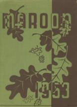 Kingston High School 1953 yearbook cover photo