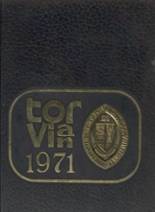 Bishop Egan High School 1971 yearbook cover photo