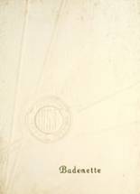 1953 West Baden High School Yearbook from West baden springs, Indiana cover image