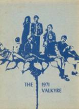 Pleasant Grove High School 1971 yearbook cover photo