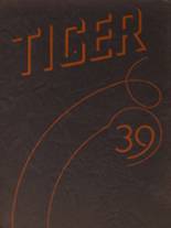 Grand Junction High School 1939 yearbook cover photo