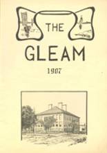 William Chrisman High School 1907 yearbook cover photo