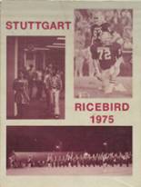 Stuttgart High School 1975 yearbook cover photo