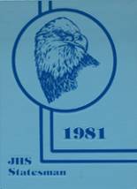 Jefferson High School 1981 yearbook cover photo