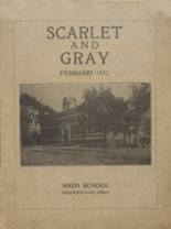 Nelsonville High School 1912 yearbook cover photo