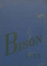 Milnor High School 1953 yearbook cover photo