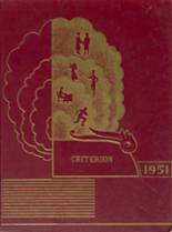 Jefferson Township High School 1951 yearbook cover photo