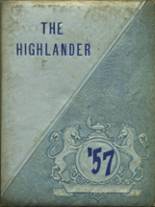 Clermont High School 1957 yearbook cover photo