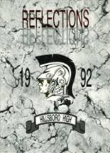 Hillsboro High School 1992 yearbook cover photo