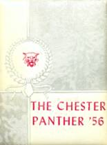 1956 Central High School Yearbook from Chestertown, New York cover image