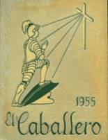 St. Mary's High School 1955 yearbook cover photo