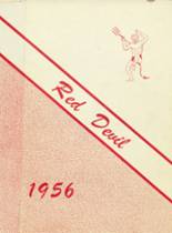 Decatur Community High School 1956 yearbook cover photo