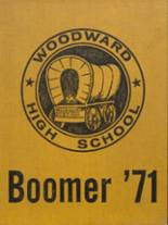 Woodward High School 1971 yearbook cover photo