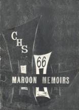 Crosby High School 1966 yearbook cover photo