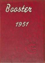 Boiling Springs High School 1951 yearbook cover photo