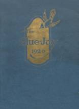 Charleston High School 1926 yearbook cover photo