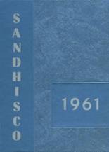 Sandcreek Township High School 1961 yearbook cover photo