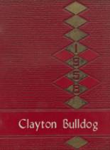 Clayton High School 1958 yearbook cover photo