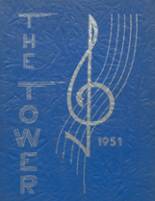 1951 Union Academy Yearbook from Belleville, New York cover image