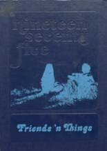 1975 West Lyon High School Yearbook from Inwood, Iowa cover image