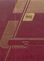 Casco High School 1951 yearbook cover photo