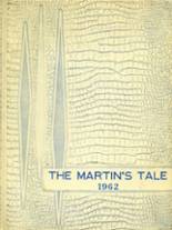 Martensdale-St.Mary's High School 1962 yearbook cover photo