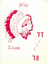 Afton Central School 1978 yearbook cover photo