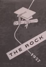 Rock Valley High School 1957 yearbook cover photo