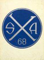 St. Xavier Academy 1968 yearbook cover photo