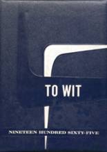 Witt High School 1965 yearbook cover photo