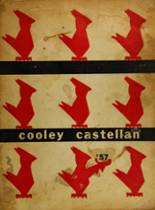 Cooley High School 1957 yearbook cover photo