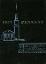 McCallie High School 1957 yearbook cover photo