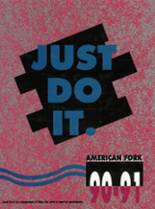1991 American Fork High School Yearbook from American fork, Utah cover image