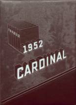 Westwood High School 1952 yearbook cover photo
