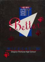 Gregory-Portland High School 1993 yearbook cover photo