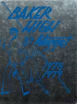 Baker High School 1979 yearbook cover photo