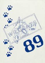 Gallatin County High School 1989 yearbook cover photo