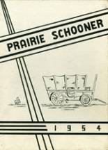 Blooming Prairie High School 1954 yearbook cover photo