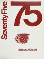Tonawanda High School 1975 yearbook cover photo