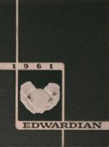 St. Edward High School 1961 yearbook cover photo