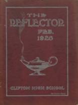 Clifton High School 1926 yearbook cover photo