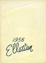 Ellet High School 1956 yearbook cover photo