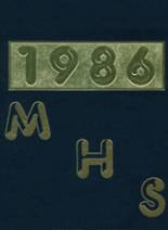 Mitchell High School 1986 yearbook cover photo