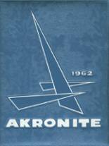 Akron High School 1962 yearbook cover photo