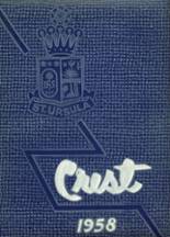 St. Ursula Academy 1958 yearbook cover photo