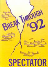 1992 Civic Memorial High School Yearbook from Bethalto, Illinois cover image
